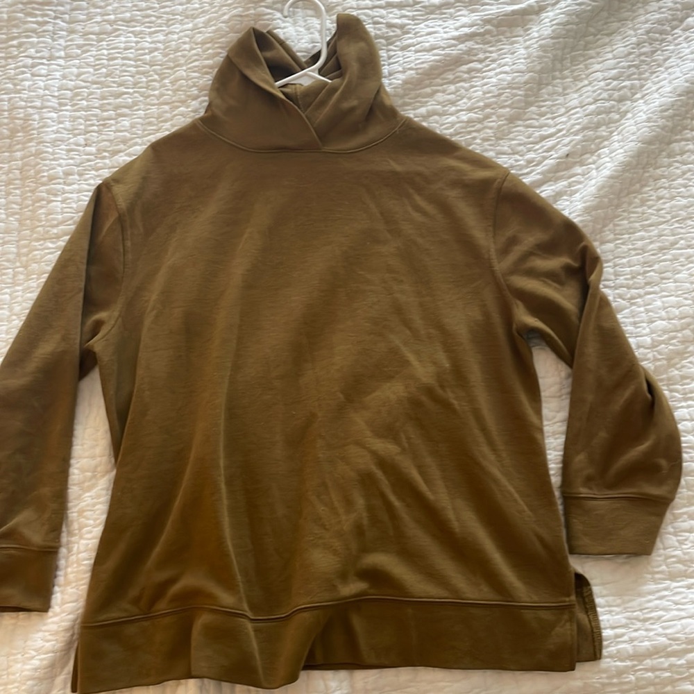 Golden Brown Long Hoodie